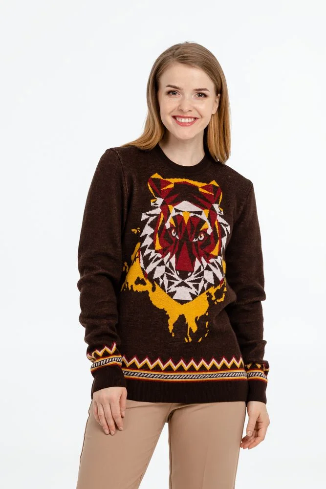 Джемпер Totem Tiger, коричневый - фото 7