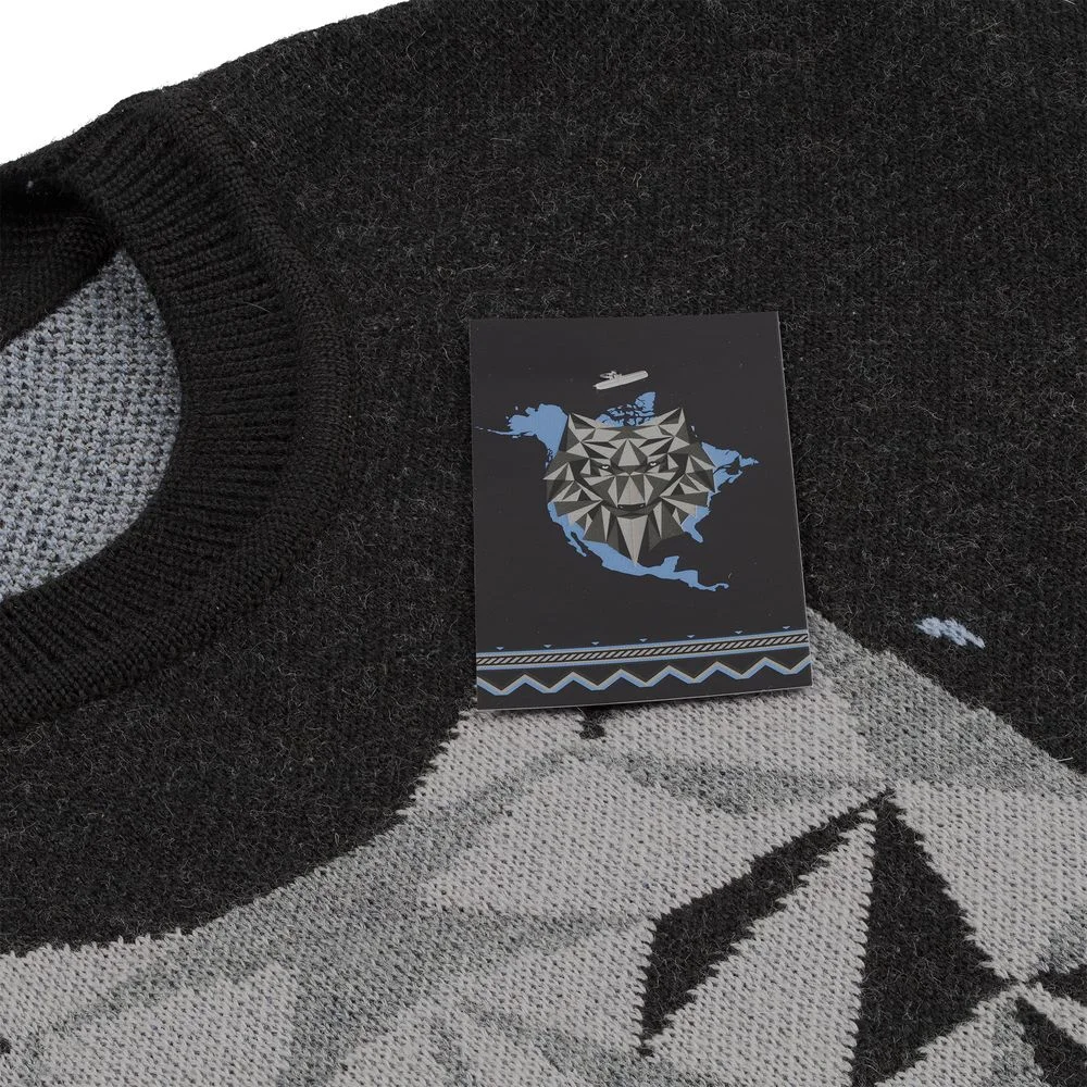 Джемпер Totem Wolf черный - фото 3