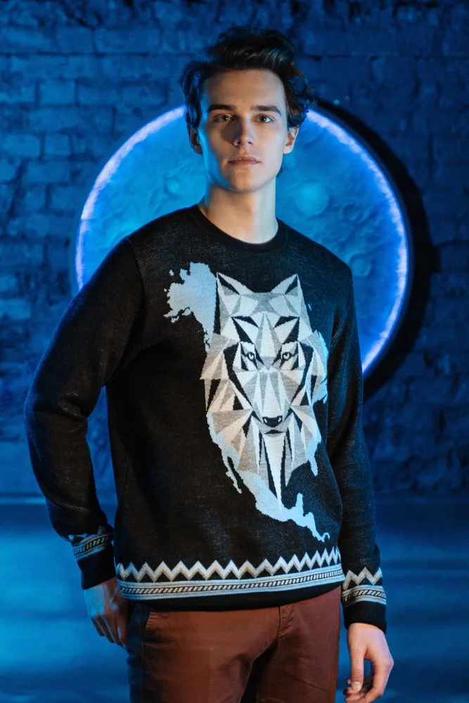 Джемпер Totem Wolf черный - фото 5