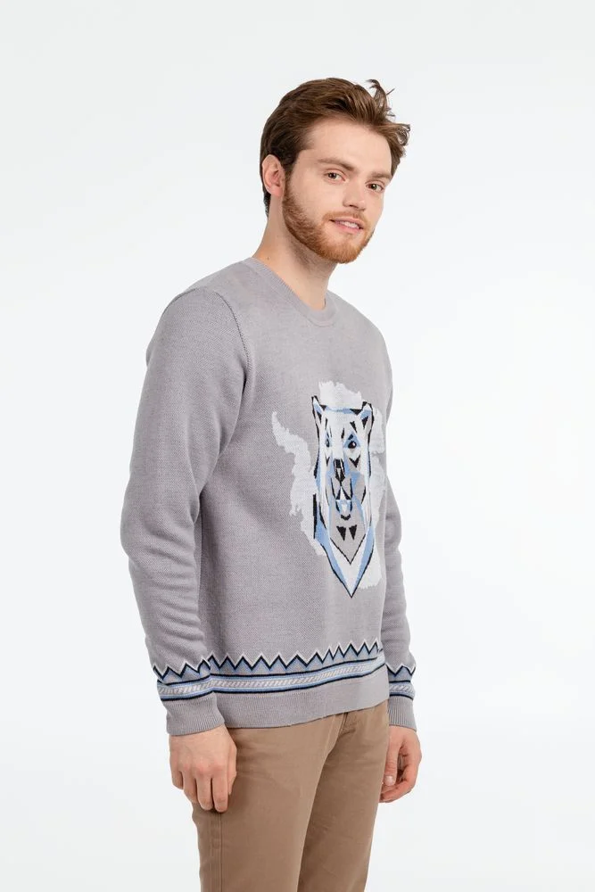 Джемпер Totem Bear, серый - фото 5