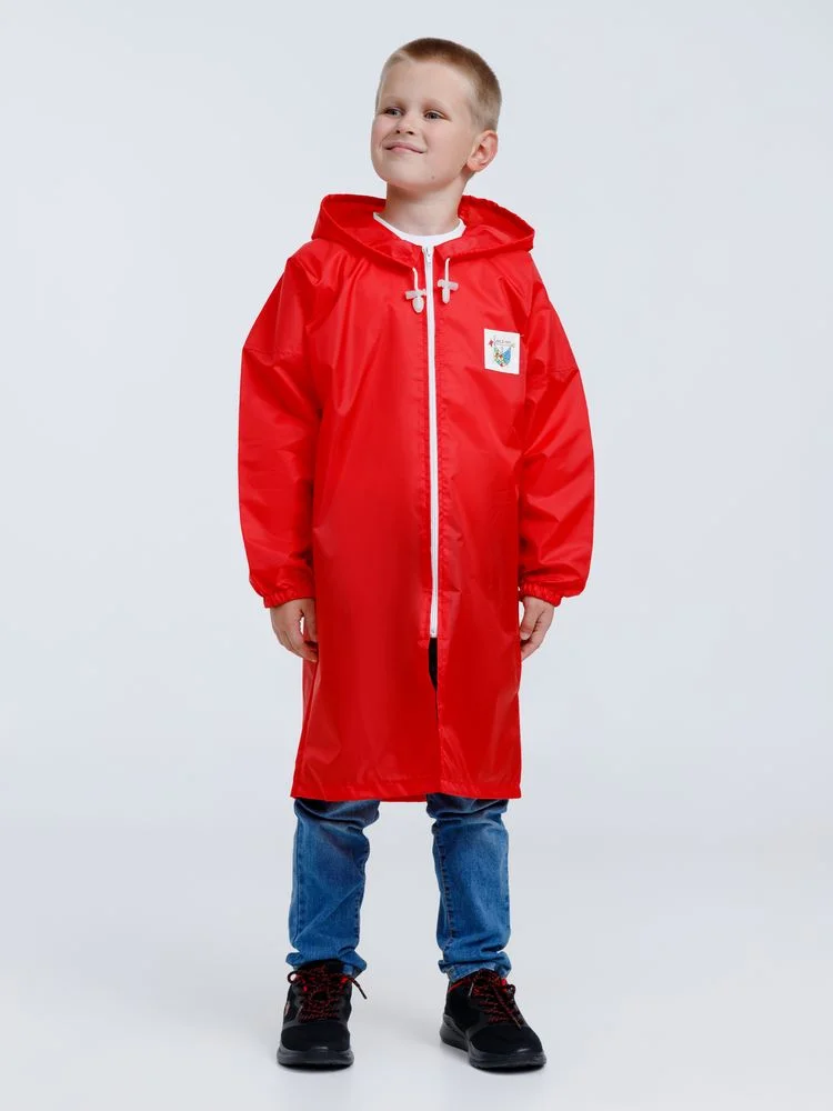 Дождевик детский Rainman Kids красный - фото 6
