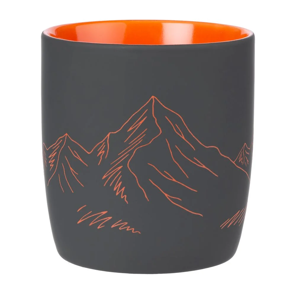 Кружка Surprise Touch с покрытием софт-тач, оранжевая - фото 3