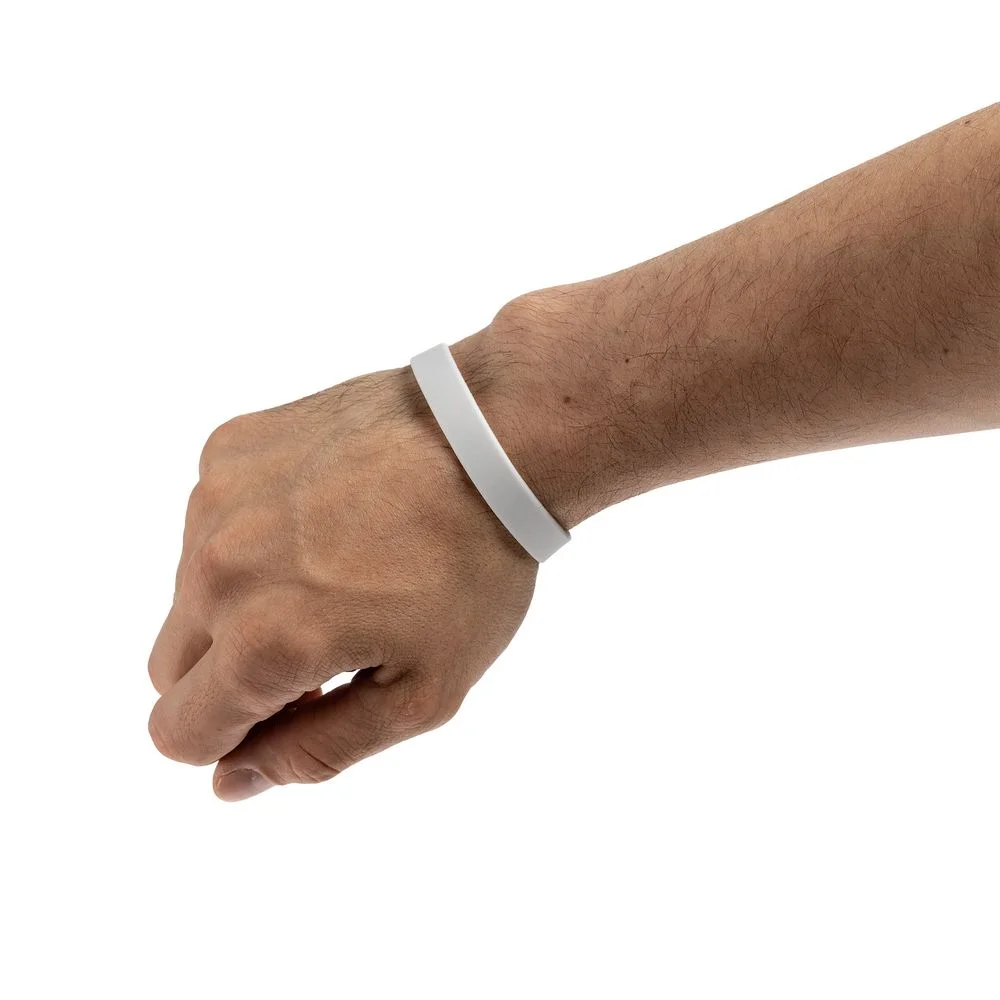 Силиконовый браслет Valley, белый - фото 2