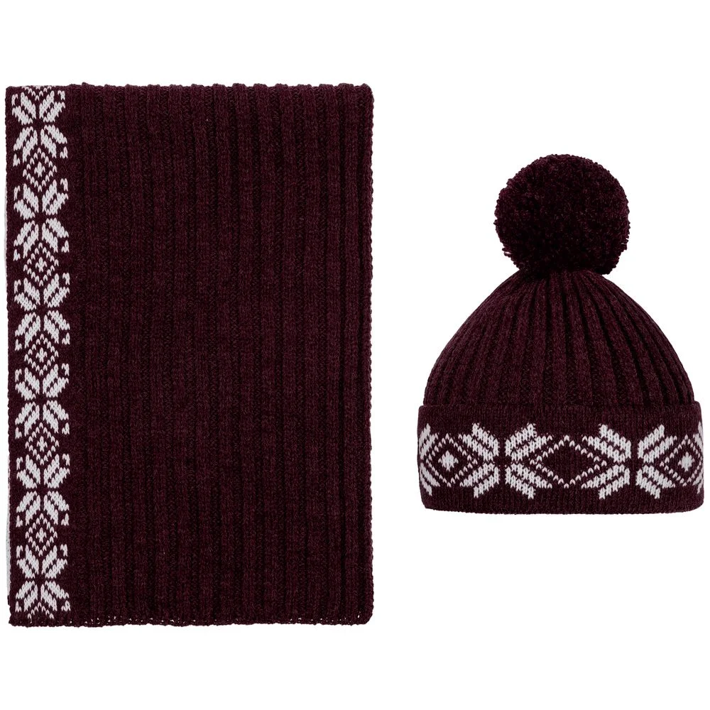 Шарф Eira бордовый - фото 5