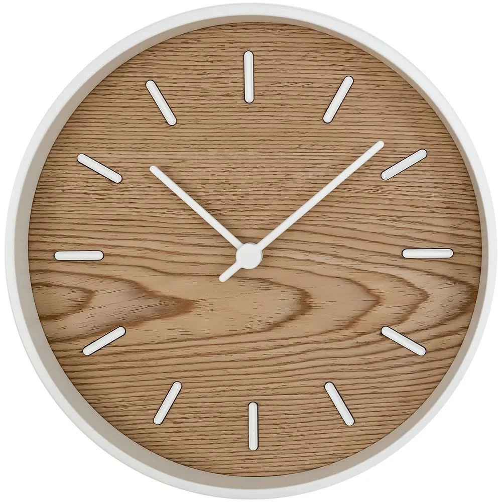 Часы настенные Kudo, дуб