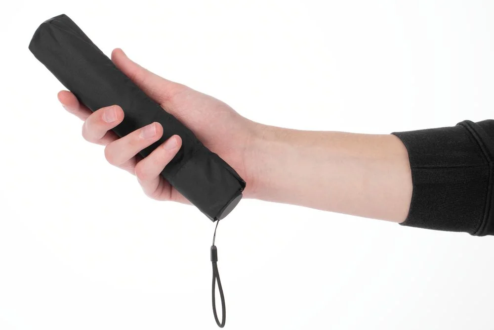 Зонт складной Luft Trek, черный - фото 4