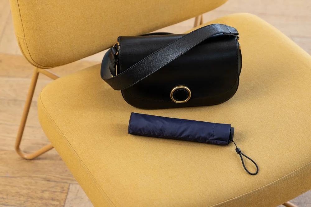 Зонт складной Luft Trek темно-синий - фото 7