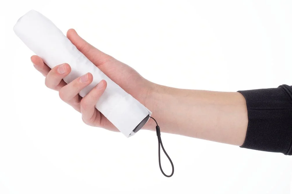 Зонт складной Luft Trek, белый - фото 4