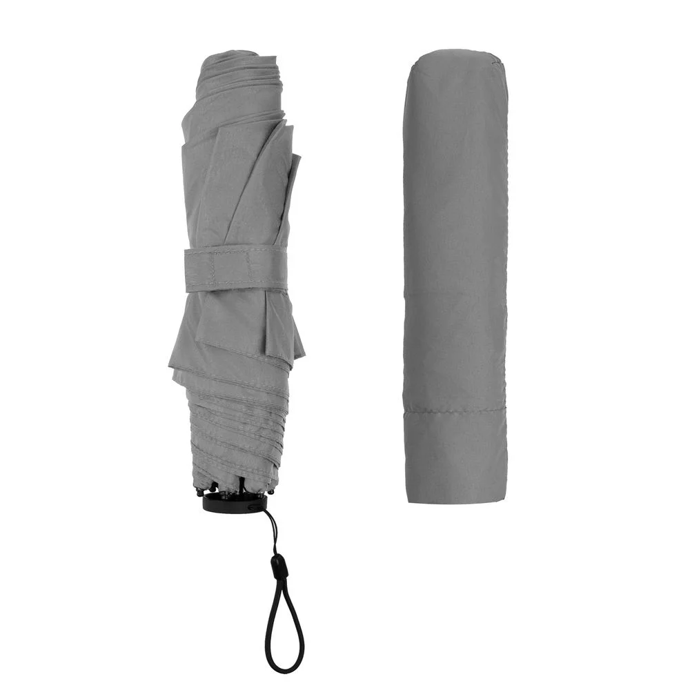 Зонт складной Luft Trek, серый - фото 6