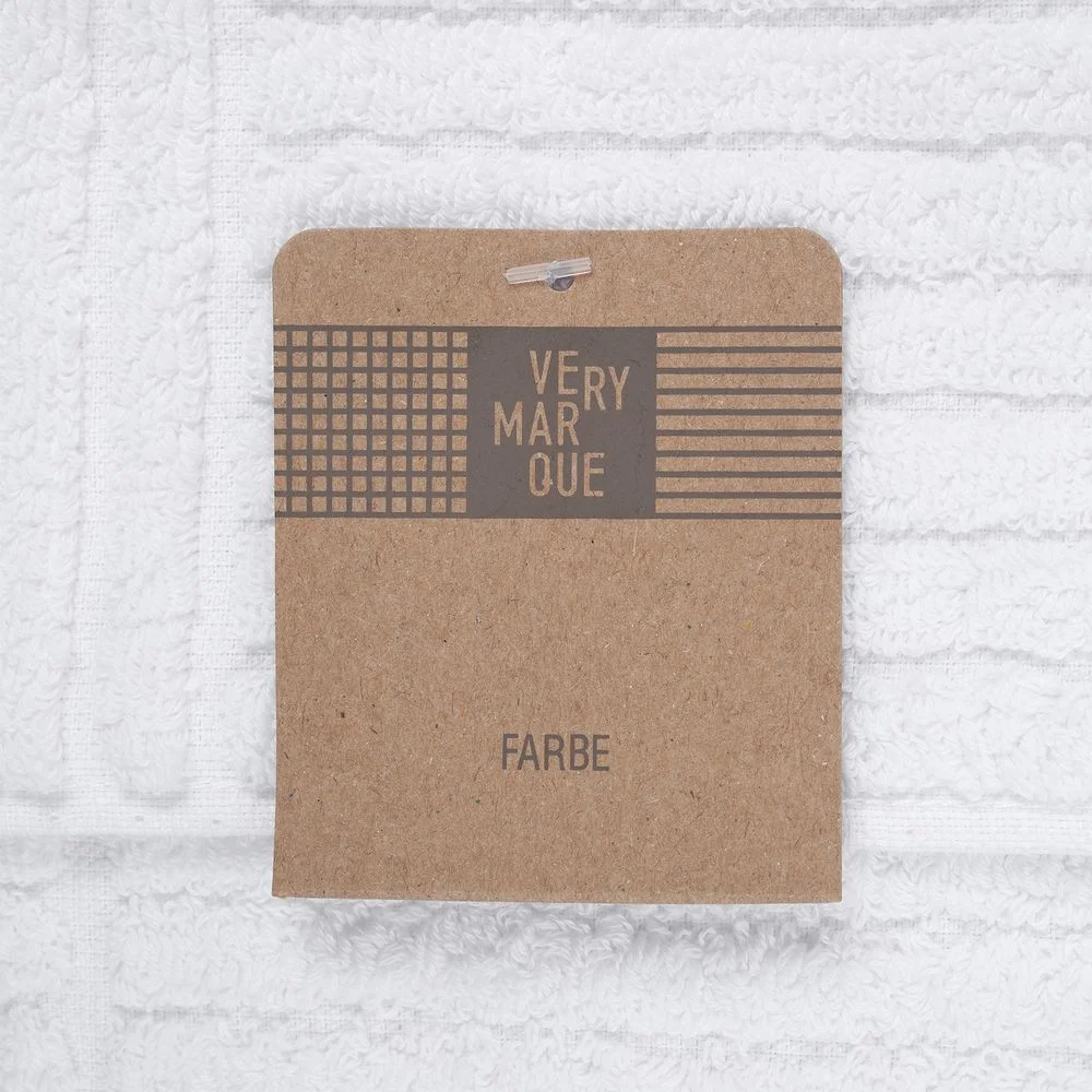 Полотенце Farbe среднее белое - фото 5