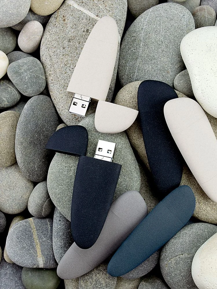 Флешка Pebble Universal USB 3.0 серая 64 Гб - фото 14