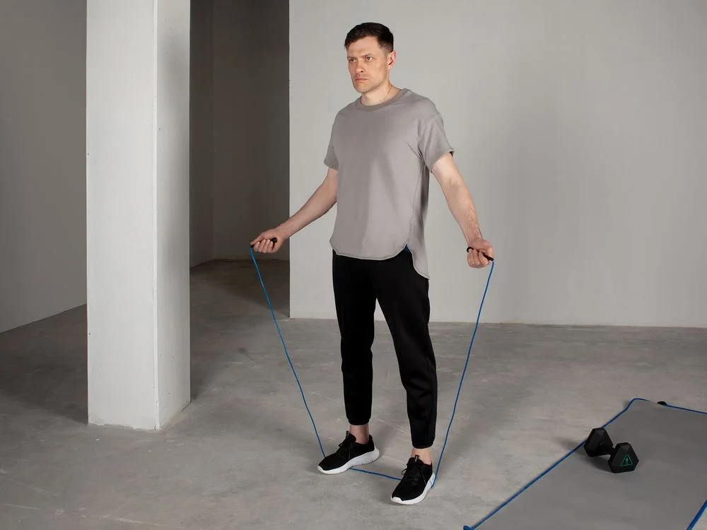 Скакалка Hopper синяя - фото 3