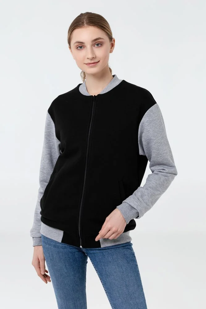 Бомбер College темно-синий - фото 7