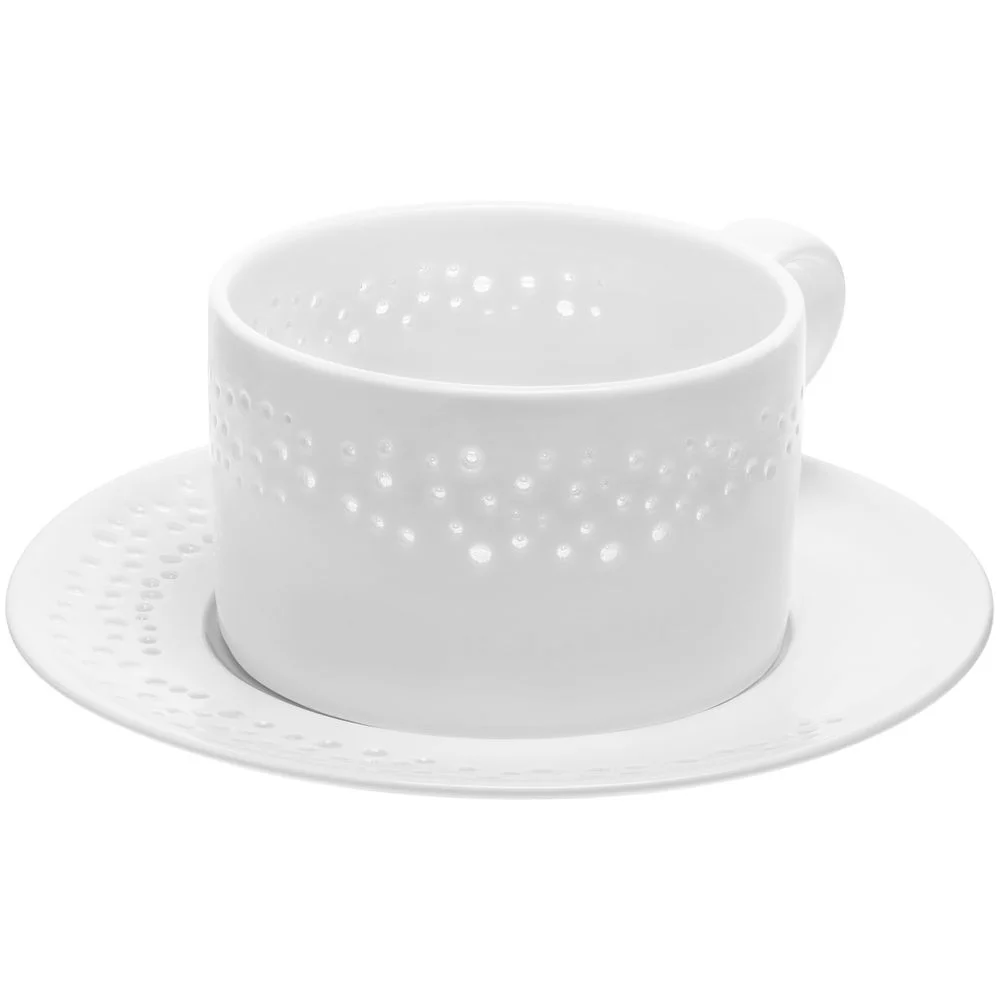 Чайная пара Coralli Luziano белая - фото 2