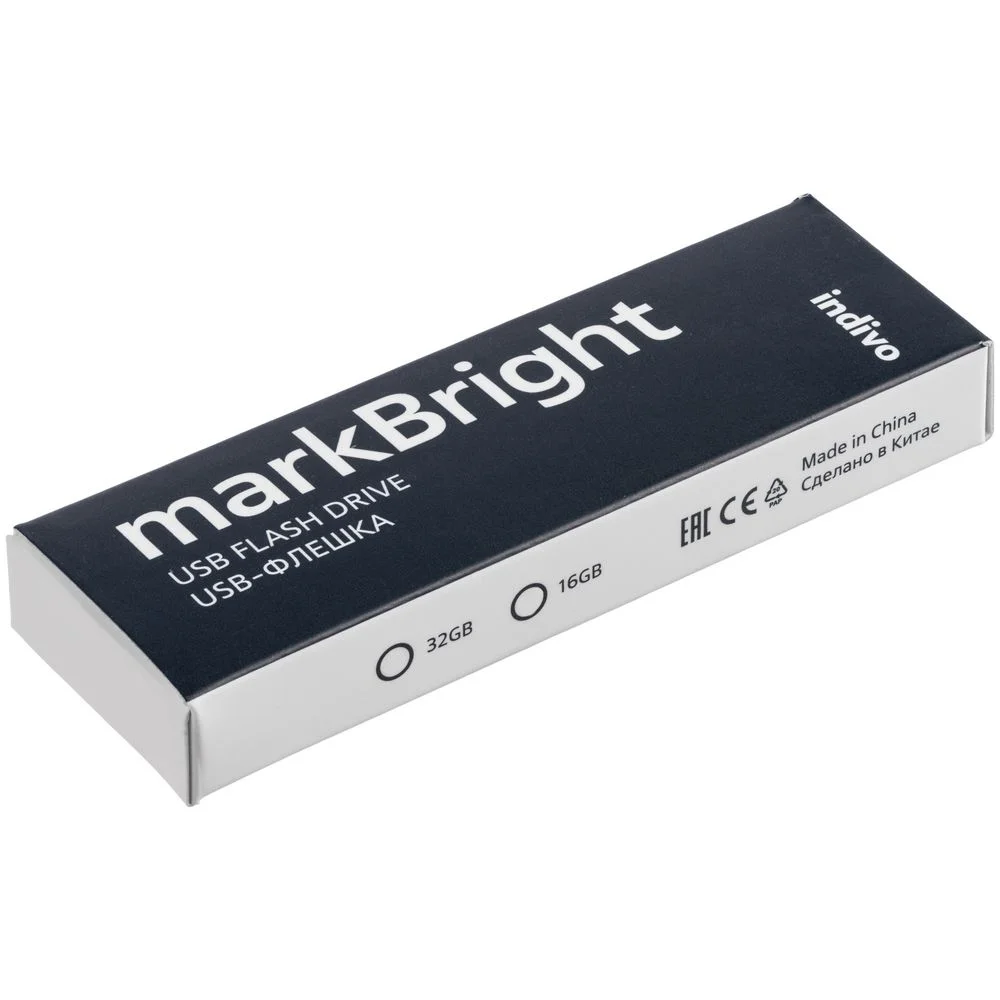 Флешка markBright с белой подсветкой 16 Гб - фото 9