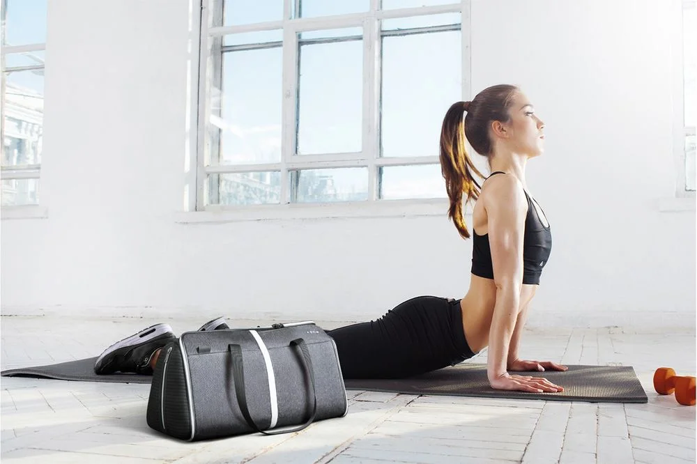 Спортивная сумка FlexPack Gym темно-серая - фото 11