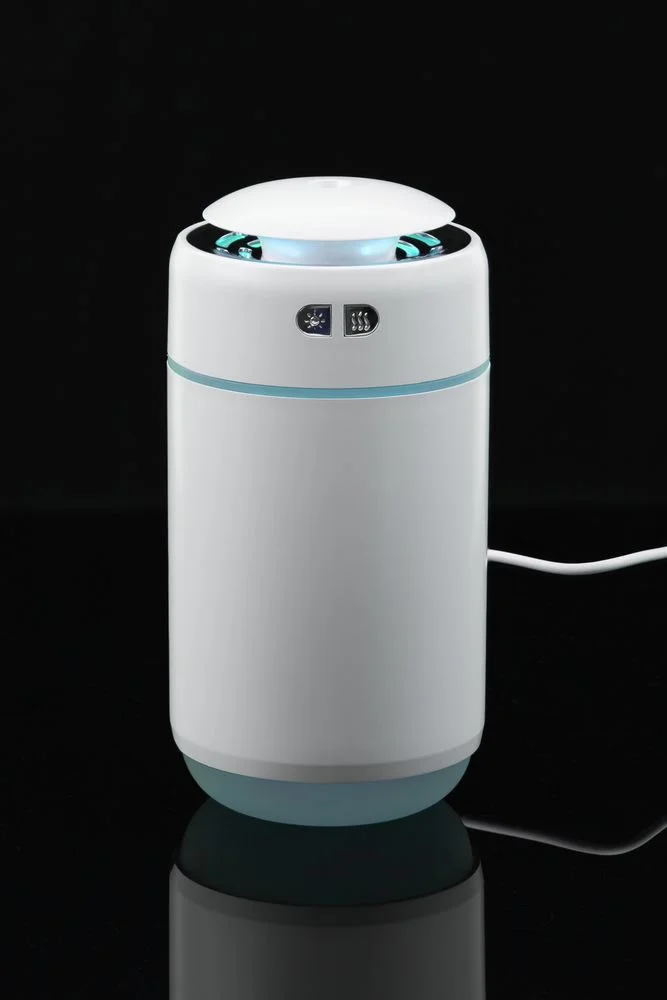 Настольный увлажнитель воздуха с подсветкой DH07 белый - фото 10