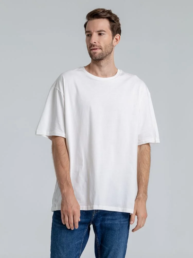 Футболка оверсайз «Чистая соль», молочно-белая - фото 7