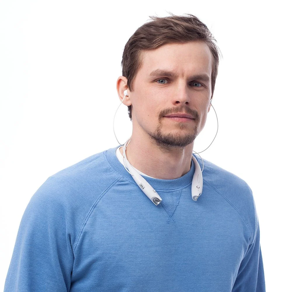 Bluetooth наушники stereoBand ver.2 белые - фото 5