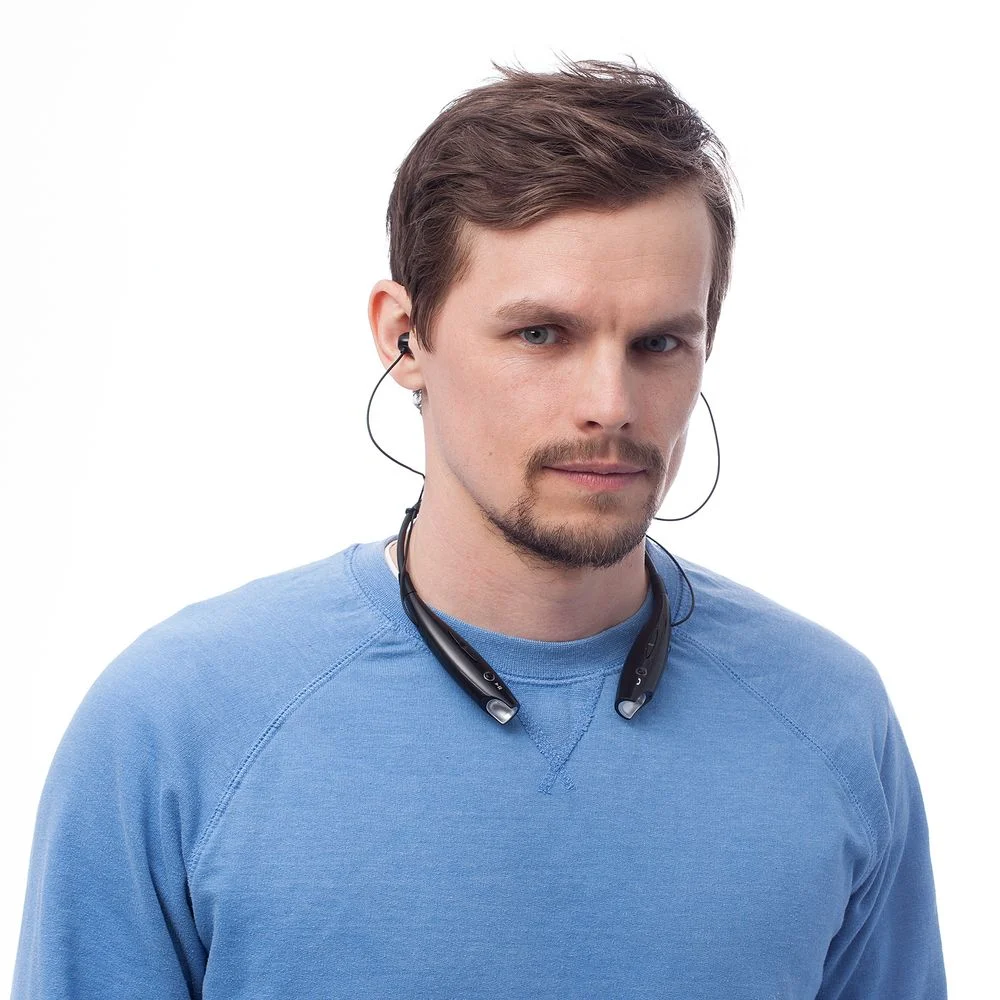 Bluetooth наушники stereoBand ver.2 черные - фото 5