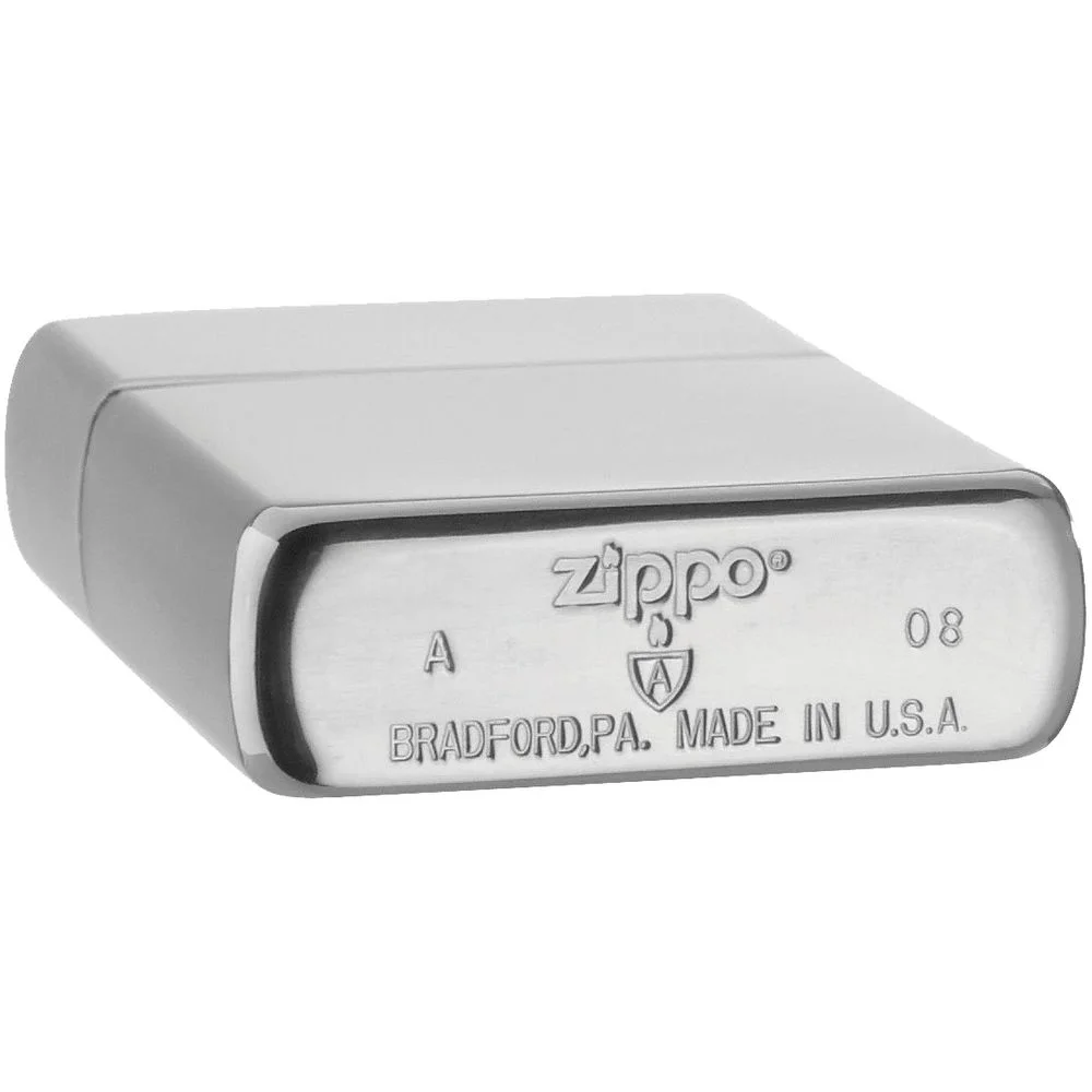 Зажигалка Zippo Armor Brushed матовая серебристая - фото 3