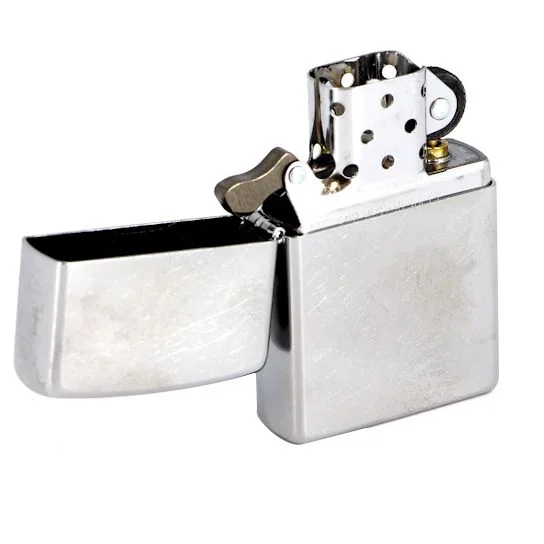 Зажигалка Zippo Armor Brushed матовая серебристая - фото 4