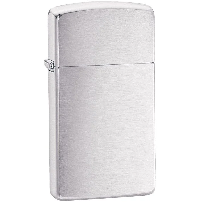 Зажигалка Zippo Slim Brushed - фото 1