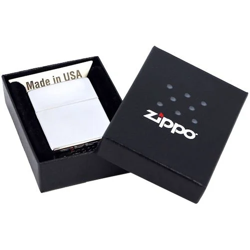 Зажигалка Zippo Classic High Polish серебристая - фото 3