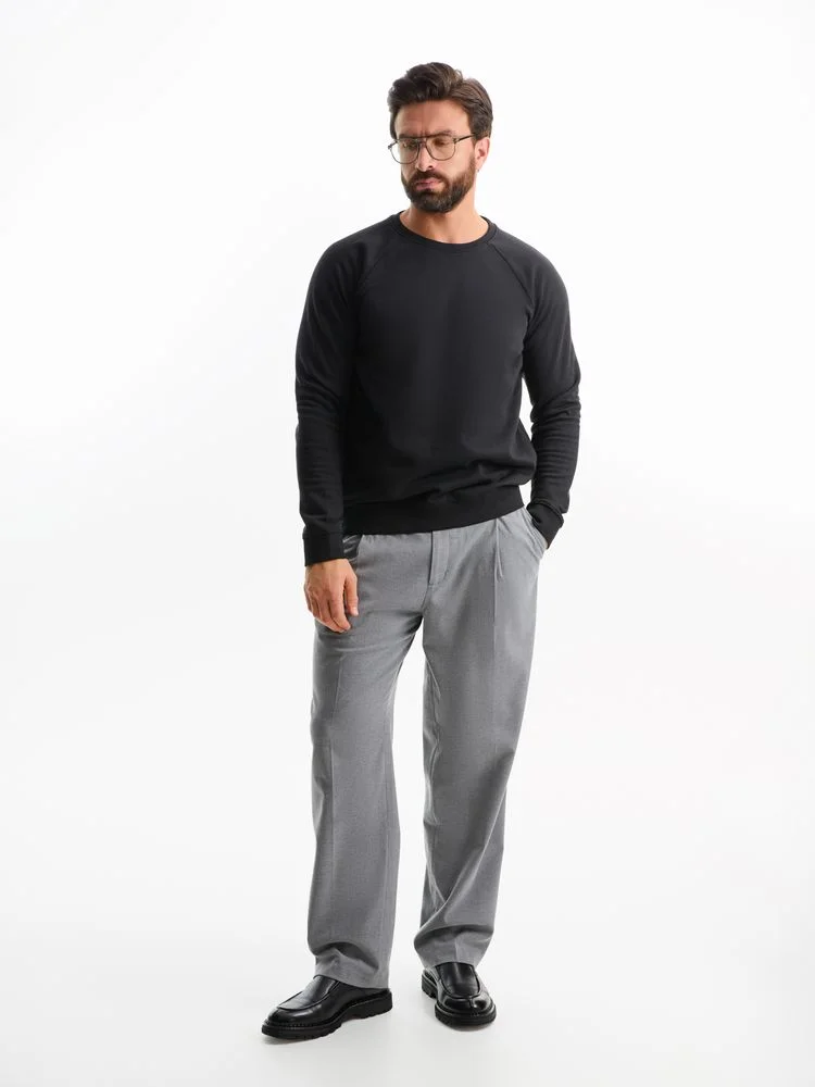 Свитшот унисекс Space черный - фото 5