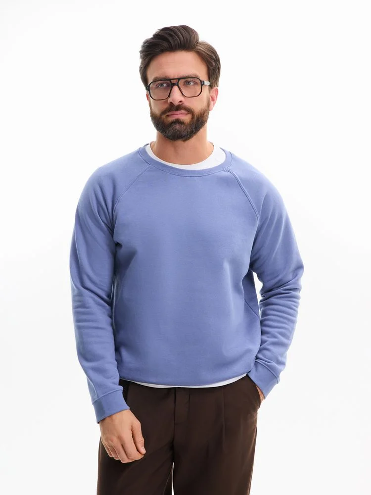 Свитшот унисекс Space синий - фото 4