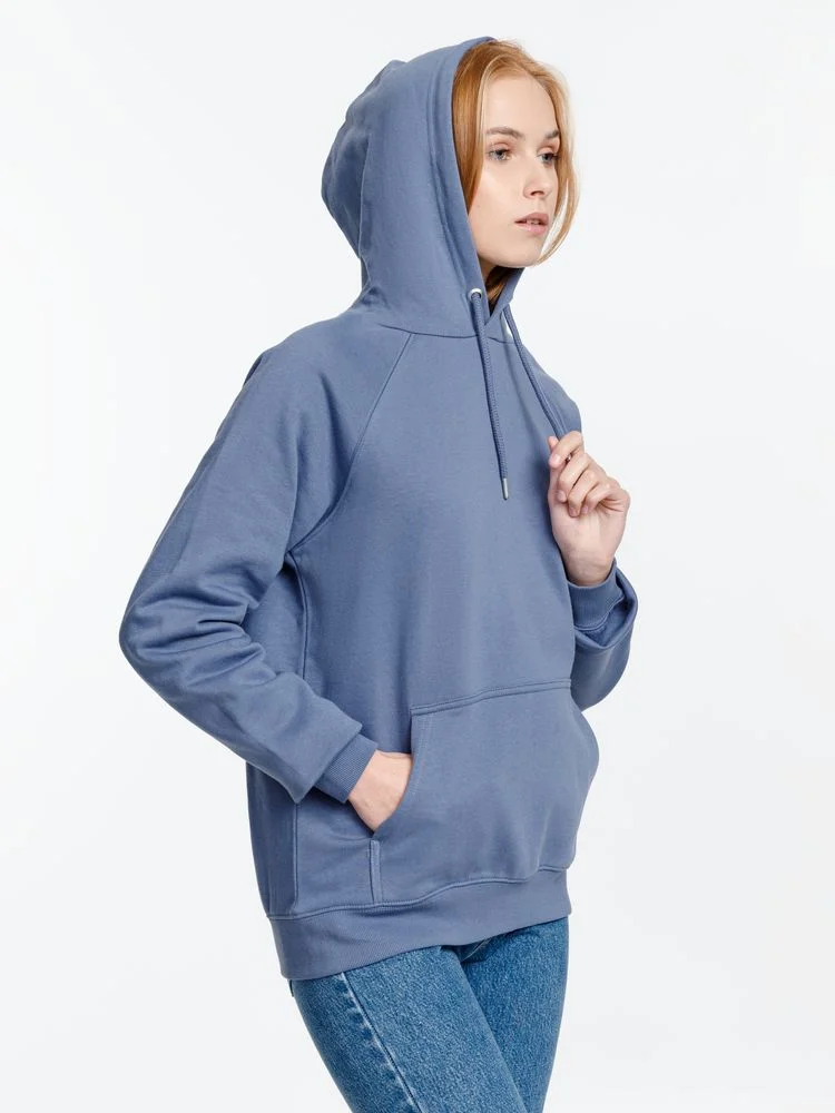 Толстовка унисекс Stellar синяя - фото 9