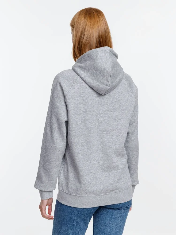 Толстовка унисекс Stellar серый меланж - фото 13