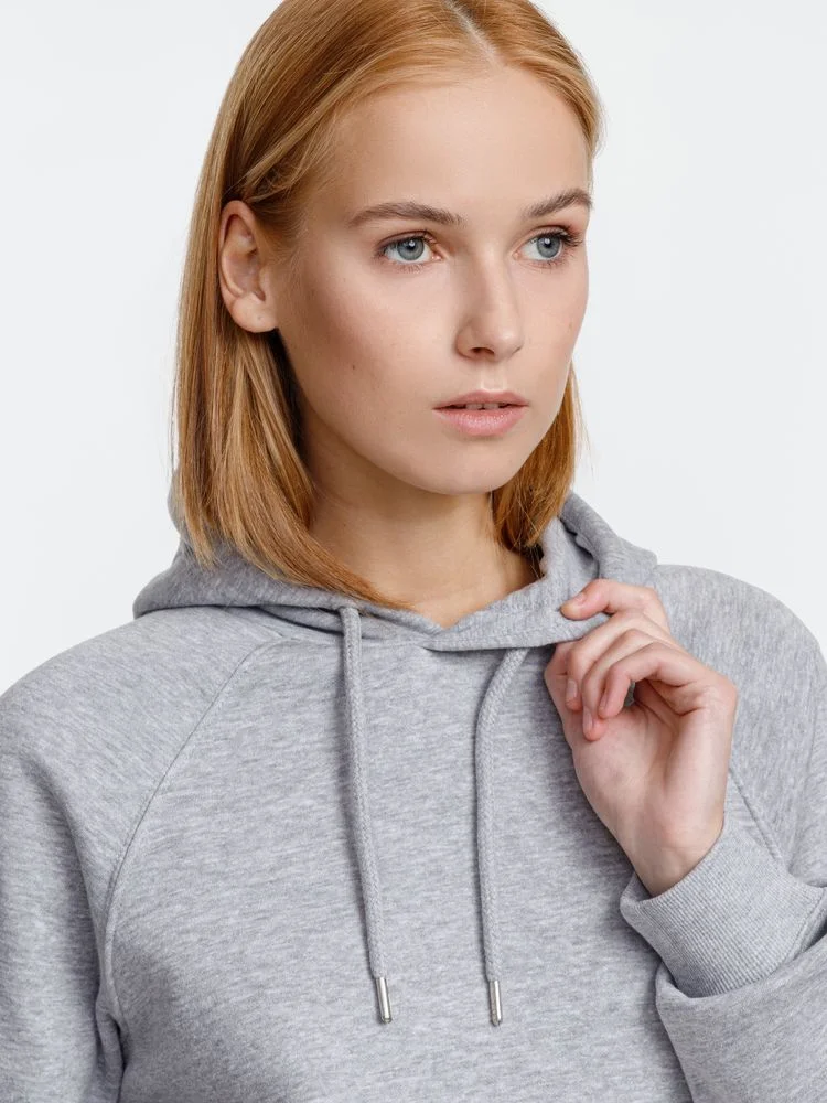 Толстовка унисекс Stellar серый меланж - фото 15