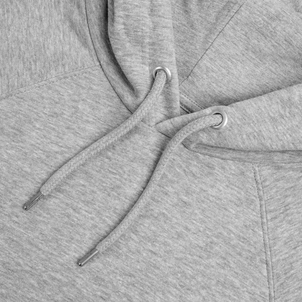 Толстовка унисекс Stellar серый меланж - фото 5