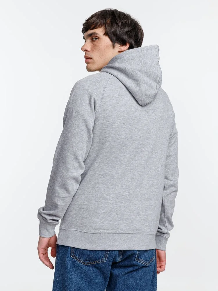 Толстовка унисекс Stellar серый меланж - фото 8