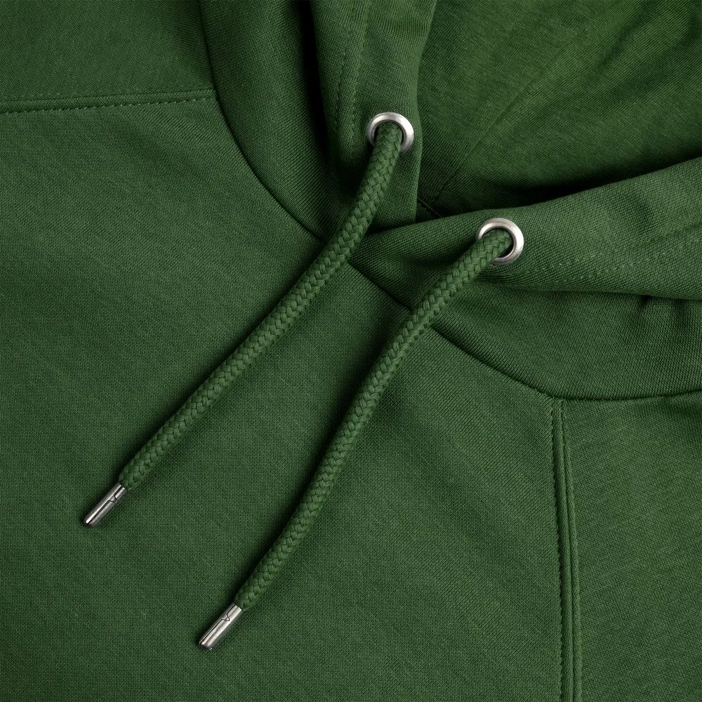 Толстовка унисекс Stellar темно-зеленая - фото 5