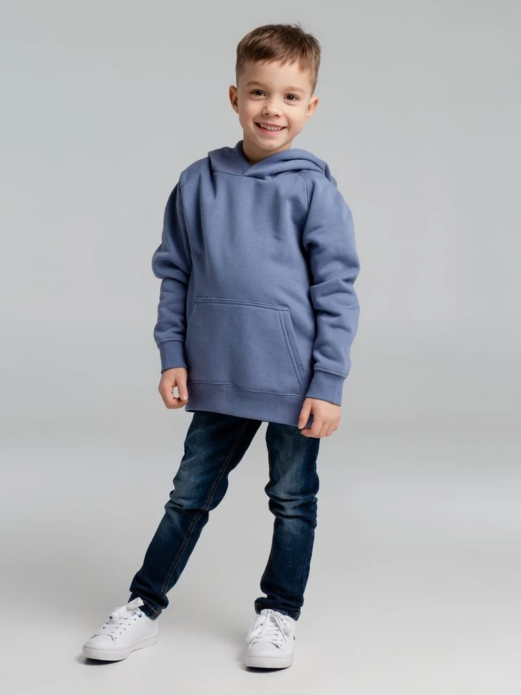 Толстовка детская Stellar Kids синяя - фото 4