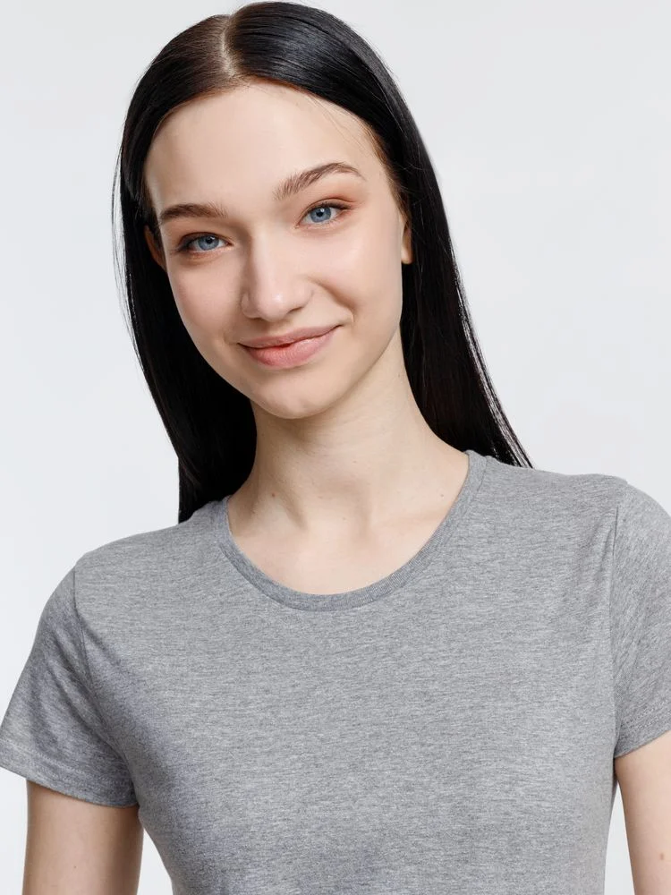 Футболка женская Pioneer Women серый меланж - фото 7