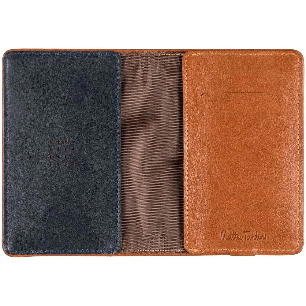 Обложка для паспорта Kalsa Palermo синяя - фото 7