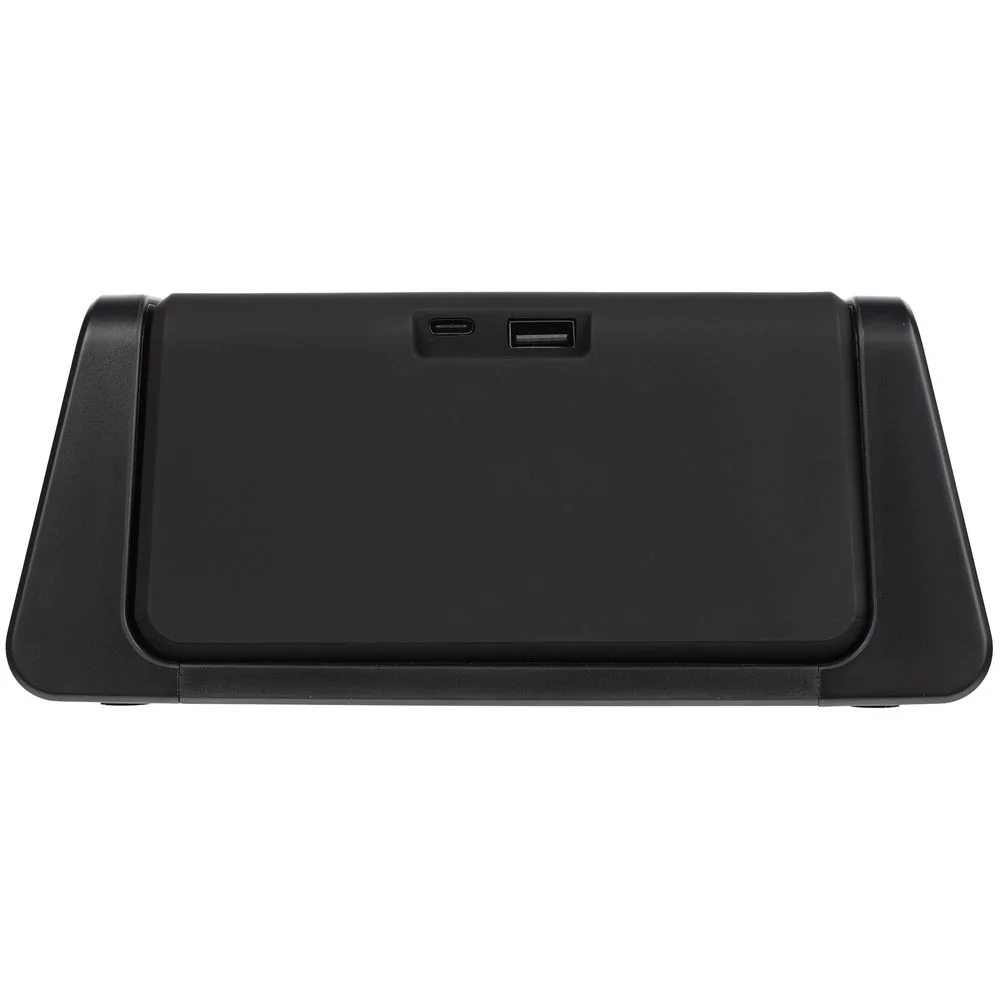 Настольный стерилизатор с беспроводной зарядкой и часами UV Depot, черный - фото 6