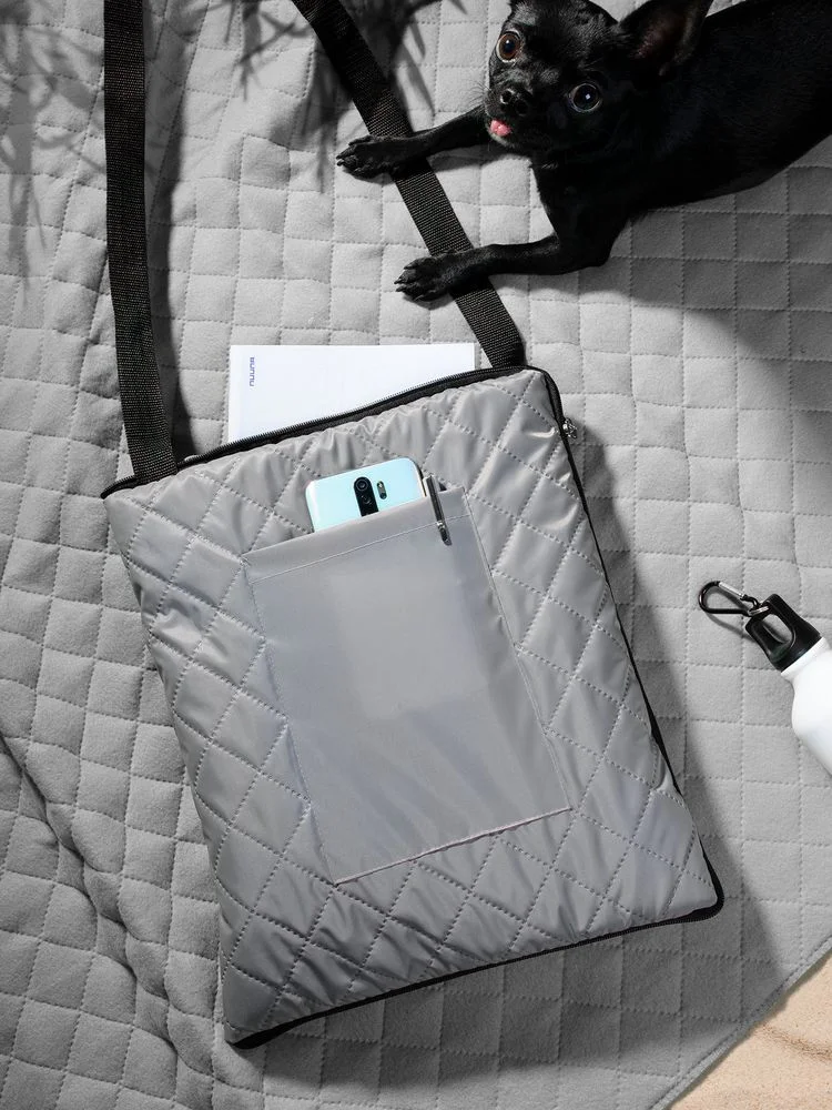 Плед для пикника Soft & Dry, серый - фото 5