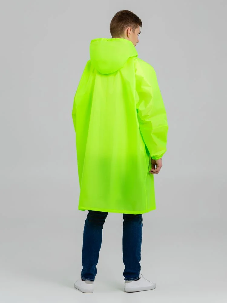 Дождевик-анорак Alatau, желтый неон, единый размер - фото 6