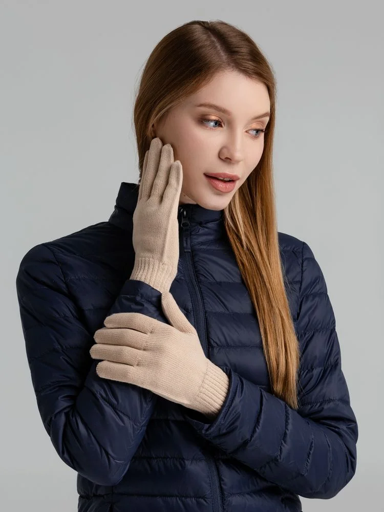 Перчатки Real Talk, бежевые - фото 5