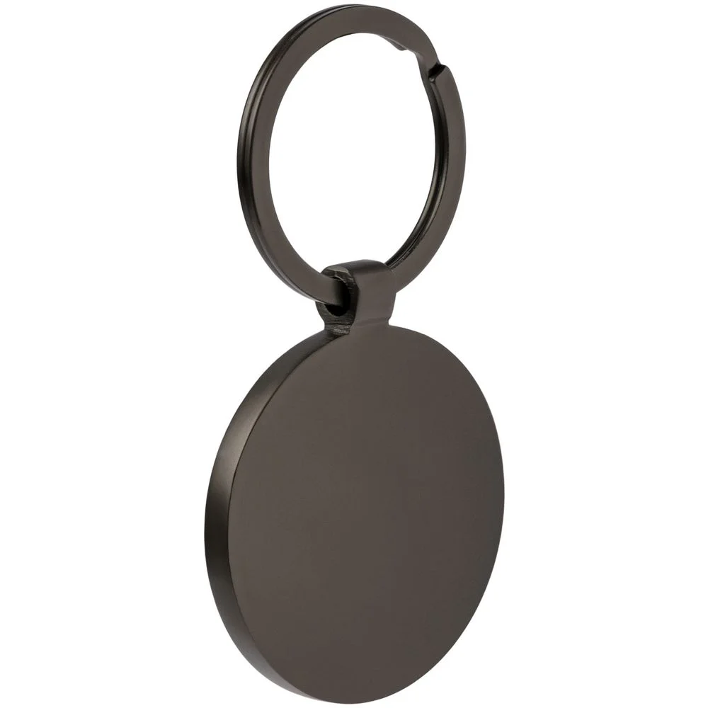 Брелок Gun Metal Circle графитовый - фото 2