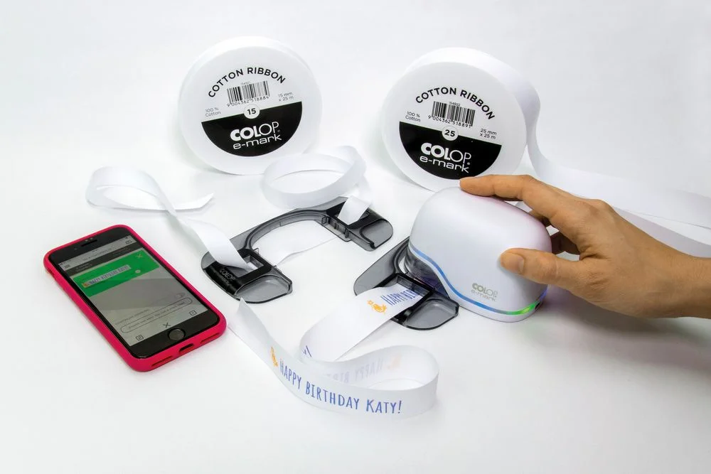 Лента Colop E-mark 25, белая - фото 3