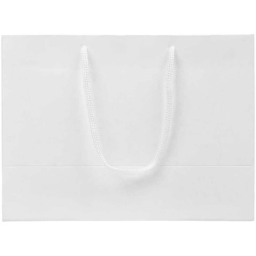 Пакет бумажный Крафт S белый - фото 2