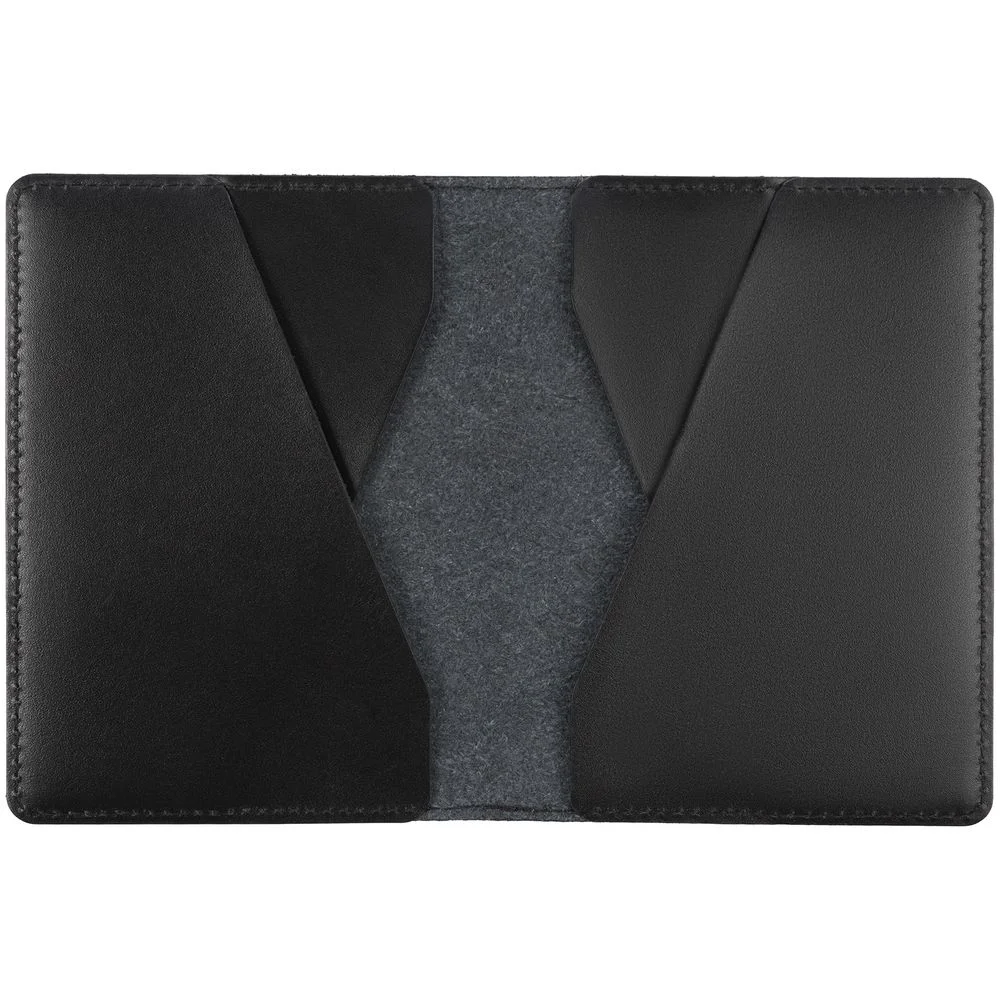 Обложка для паспорта inStream черная - фото 3