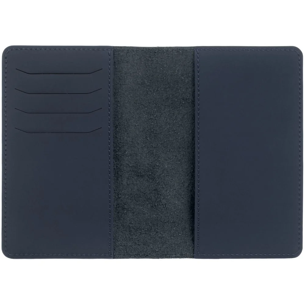 Обложка для паспорта Alaska синяя - фото 3