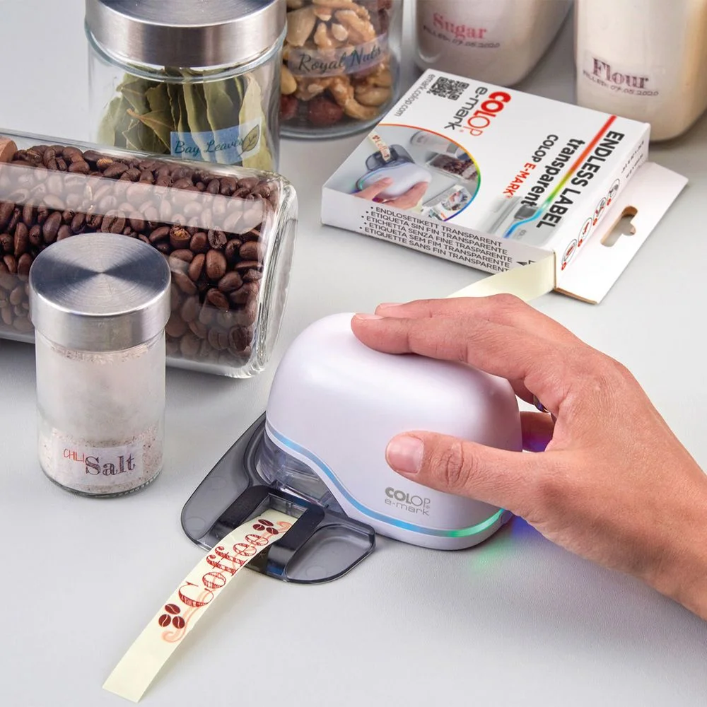 Клейкая лента для принтера Colop e-mark, прозрачная - фото 2