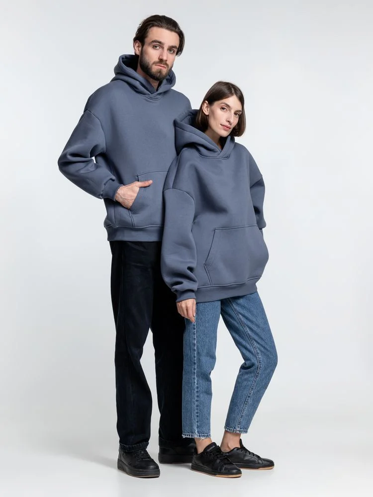 Худи Kulonga Oversize темно-серое - фото 13